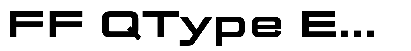 FF QType Extended Bold